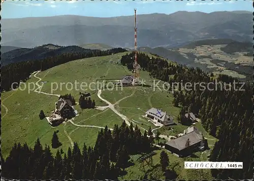 Steiermark Schoecke Fliegeraufnahme Sendeturm Kat. Oesterreich