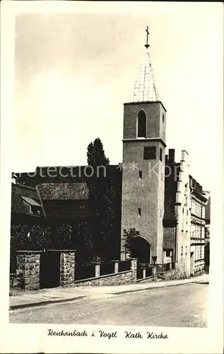 Reichenbach Vogtland Kath Kirche Kat. Reichenbach