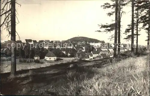 Altenberg Erzgebirge Panorama Kat. Geising