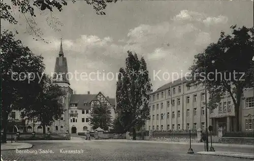Bernburg Saale Kuranstalt Kat. Bernburg
