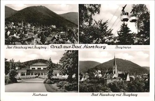 Bad Harzburg Burgberg Bergbahn Kurhaus Kat. Bad Harzburg