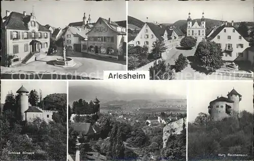 Arlesheim Schloss Bierseck Burg Reichenstein Kat. Arlesheim
