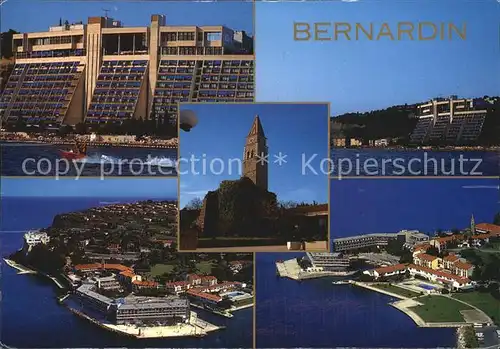 Bernardin Hotel Kirche Fliegeraufnahme