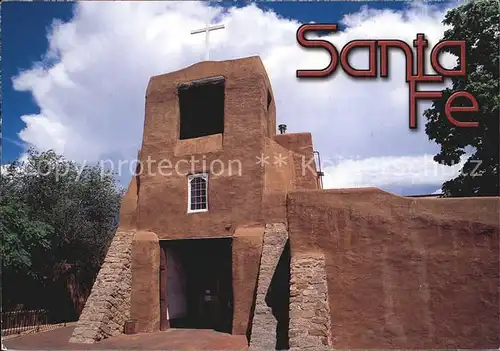 Santa Fe Texas San Miguel Chapel Kat. Santa Fe