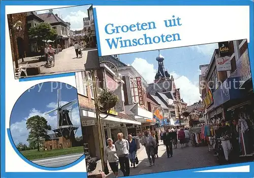 Winschoten Windmuehle  Kat. Niederlande