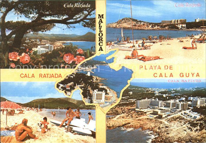 Mallorca Cala Ratjada Playa De Cala Guya Kat Spanien Nr Kt Oldthing Ansichtskarten Spanien Unsortiert