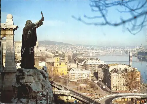 Budapest Denkmal des heiligen Gellert Kat. Budapest