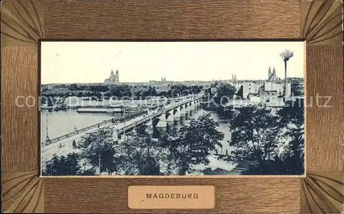 Magdeburg Panorama Kat. Magdeburg
