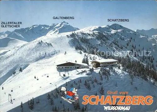 Wildschoenau Tirol Skiparadies Schatzberg Zillertaler Gletsher Galtenberg Winter / Kufstein /Tiroler Unterland
