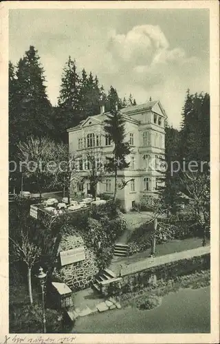 Friedrichsroda Hotel Pension Waldschloesschen Jahr Kat. Friedrichsroda