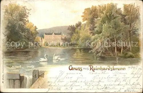Reinhardsbrunn Kloster Kat. Friedrichroda