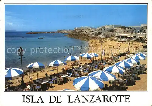 Lanzarote Kanarische Inseln Strand