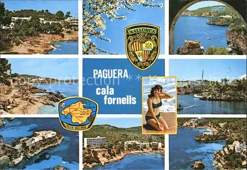 Paguera Mallorca Islas Baleares Cala Fornells Kat. Calvia