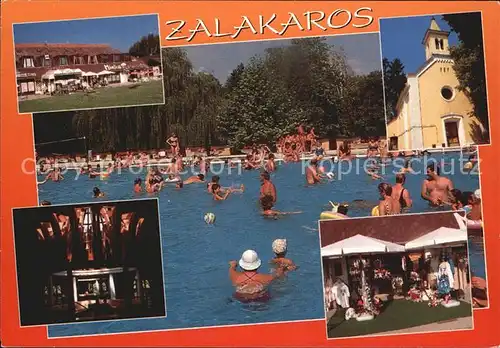 Zalakaros Freibad Kat. Ungarn