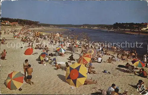 Mimizan Landes La Plage du Courant Kat. Mimizan