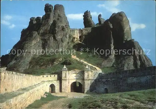 Belogradtschik Die Felsen mit der Festung Kaleto / Belogradschik Bulgarien /