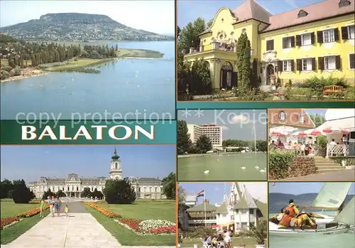 Balaton Plattensee  Kat. Ungarn