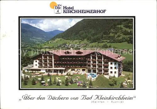 Bad Kleinkirchheim Kaernten Hotel Kirchheimerhof Kat. Bad Kleinkirchheim