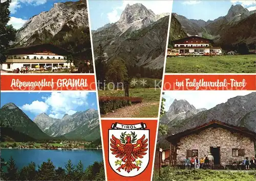 Karwendel Alpengasthof Gramai Falzthurntal Kat. Schwaz