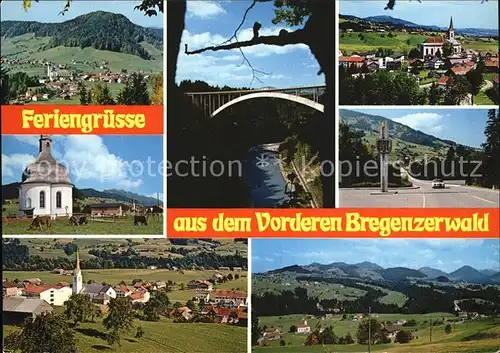 Bregenz Vorarlberg Hittisau Lingenau Alberschwende Muselbach Kat. Bregenz
