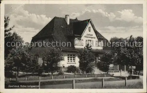 Langenhessen Seehaus Kobertalsperre Kat. Werdau