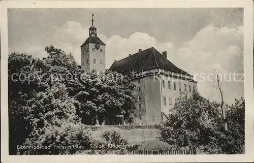 Pretzsch Elbe Schloss Kinderheim Kat. Bad Schmiedeberg