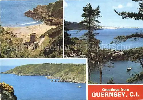 Guernsey Channel Islands Bucht Kueste / Guernsey /