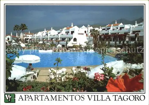 Adeje Apartamentos Villa Tagoro Swimming Pool Playa de las Americas Kat. Tenerife Islas Canarias