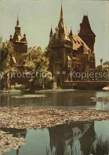 Budapest Schloss Vajdahunyad Museum Kat. Budapest