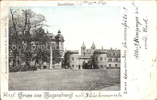 Regensburg Jacobstor  Kat. Regensburg