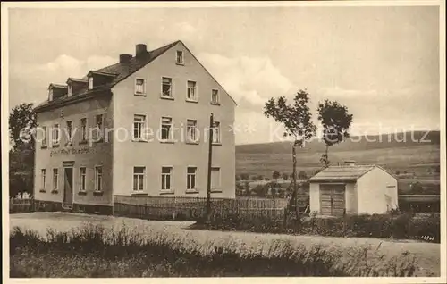 Crottendorf Erzgebirge Hotel Fuerst Bismarck Kat. Crottendorf Erzgebirge