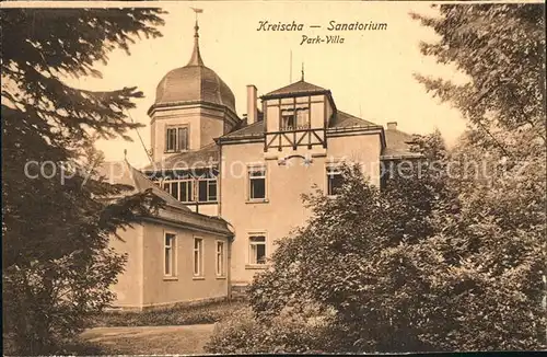 Kreischa Sanatorium Parkvilla Kat. Kreischa Dresden