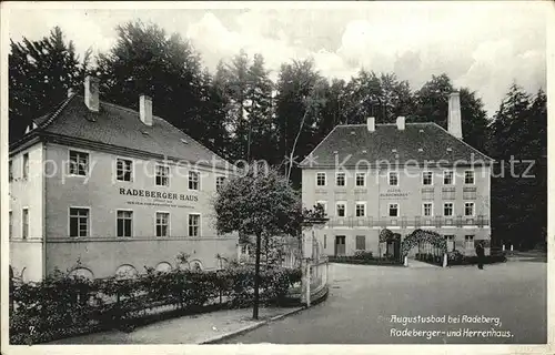 Augustusbad Liegau Radebergerhaus Herrenhaus