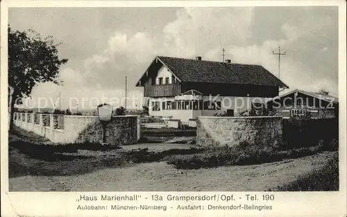 Grampersdorf Haus Marienhall Beilngries Kat. Beilngries