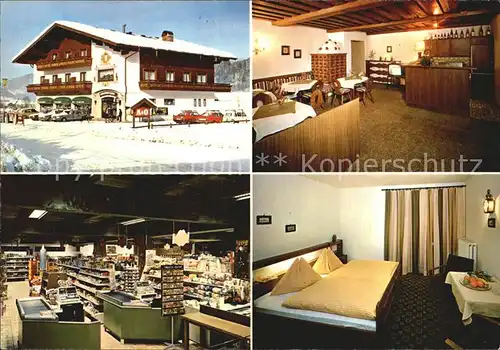 Flachau Pension Gemischwaren Kastner Winter Kat. Flachau