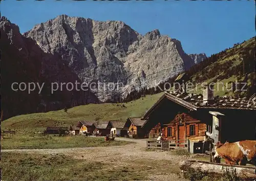 Karwendel Eng Almen Tirol Kat. Schwaz