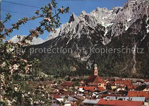 Mittenwald Bayern Karwendelgebirge  Kat. Mittenwald