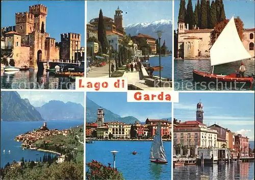 Garda Gardasee Stadtansichten Kat. Lago di Garda 