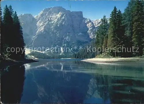 Pragser Wild See Dolomiten Seekofel Kat. Italien