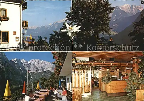 Kuchl Alpengasthof Pension Hochschaufler Kat. Kuchl