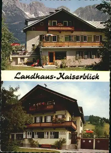 Ellmau Tirol Landhaus Kaiserblick Kat. Ellmau