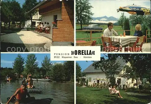 Klopeinersee Pension Orella Privatstrand Kat. Oesterreich