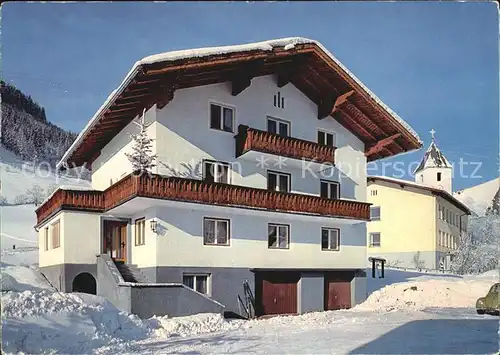 Eben Pongau Salzburger Land Gasthof Pension Schwaiger Winter Kat. Eben im Pongau