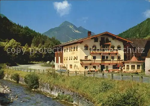 Thiersee Gasthaus Schmiedtal Kat. Thiersee