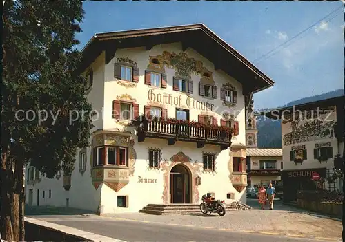 Hopfgarten Brixental Gasthof Pension Traube Kat. Hopfgarten im Brixental