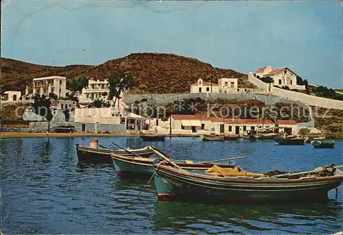 Kykladen Cyclades Kythnos Loutra Panorama Kat. Kykladen Inseln