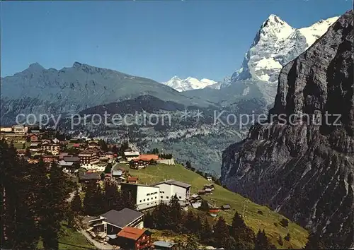 Muerren BE Panorama Eiger Kat. Muerren