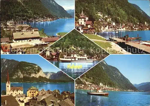 Hallstatt Salzkammergut Stadtansicht Kat. Hallstatt