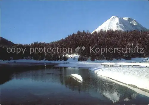 Leutasch Weidachsee Kat. Leutasch Tirol