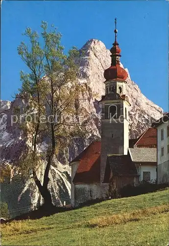 Lermoos Tirol Sonnenspitze Kirche Kat. Lermoos